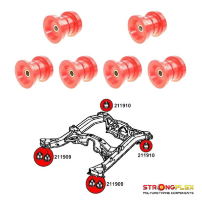 Strongflex Kit Busches Für Hinteren Hilfsrahmen Toyota Supra III