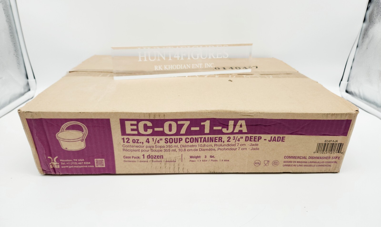 12 oz BPA FREE Reusable Round Kitchen Soup Food Container Lid Dishwash Safe