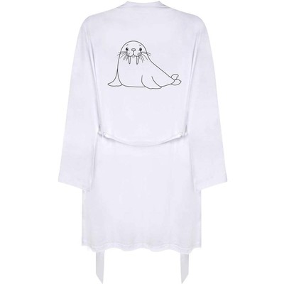 Morgenmantel/Kleid ''Süßes Walross'' für Erwachsene (RO051525)