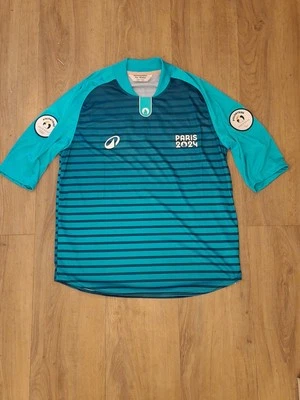 T-shirt Maillot officiel VOLONTAIRES Jeux Olympiques JO Paris 2024-Taille M Neuf - Photo 1/4