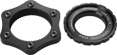 REVERSE Adapter Center Lock, Black