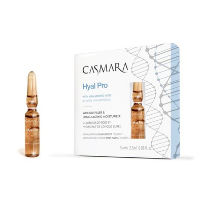 Casmara Hyal Pro / Hydratisierende Ampulle mit Anti-Aging-Effekt 5 x 2.5 ml