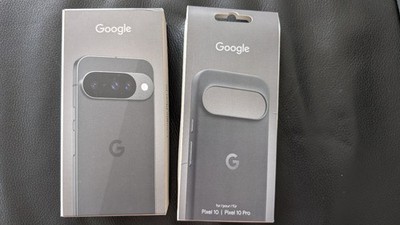 Google Pixel 10 128GB Obsidian NEU versiegelt + Original Google Case Pixelsnap