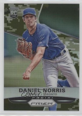 2015 Panini Prizm Camo Prizm 42/199 Daniel Norris #183 Rookie RC e5r