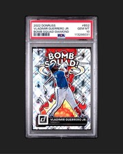 2022 Donruss Vladimir Guerrero Jr Bomb Squad-Diamond PSA 10