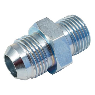 Moquip JIC auf BSP Stecker auf Stecker Adapter, -12 JIC auf 1/2 BSP in Stahl