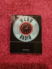 MATCHBOOK   "KCOU RADIO" VILLAGE HANGOUT NYC FULL UNSTRUCK RARE — photo 1