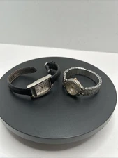 2 Watch Lot Women’s Quartz Watches Battery not incl. for parts only not tested