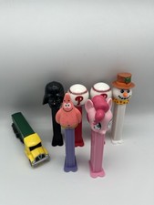 Pez Candy Refill Dispensing Containers Lot Of 7