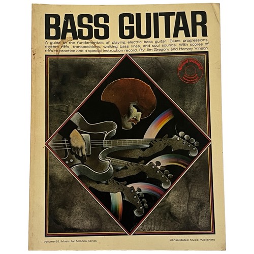 Bass Guitar Guide To The Fundamentals by Jim Gregory & Harvey Vinson 1973 READ