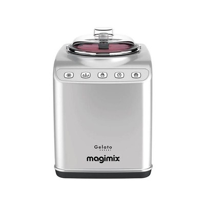 MAGIMIX Eismaschine Gelato Expert 26x29x37cm Silber