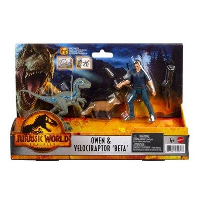 Mattel - Jurassic World Dominion Owen & Velociraptor