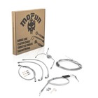 Throttle Clutch Cable Brake Line Kit Fit 12