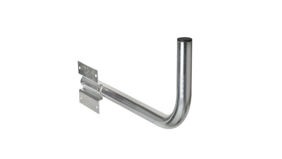 Lewy uchwyt murowy 600mm, stal, ocynk Extralink B600