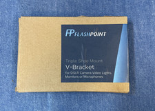 Flashpoint Triple Shoe Mount V-Bracket Aluminum Alloy for DSLR flash, mic, light