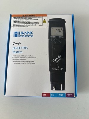 Hanna Instruments HI98130 pH EC Combo pH-Tester