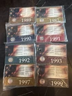 New Listing8 Colorized American Eagle Silver Dollar Coin Lot