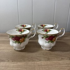 Royal Albert Old Country Roses Teacups (Set of 4)