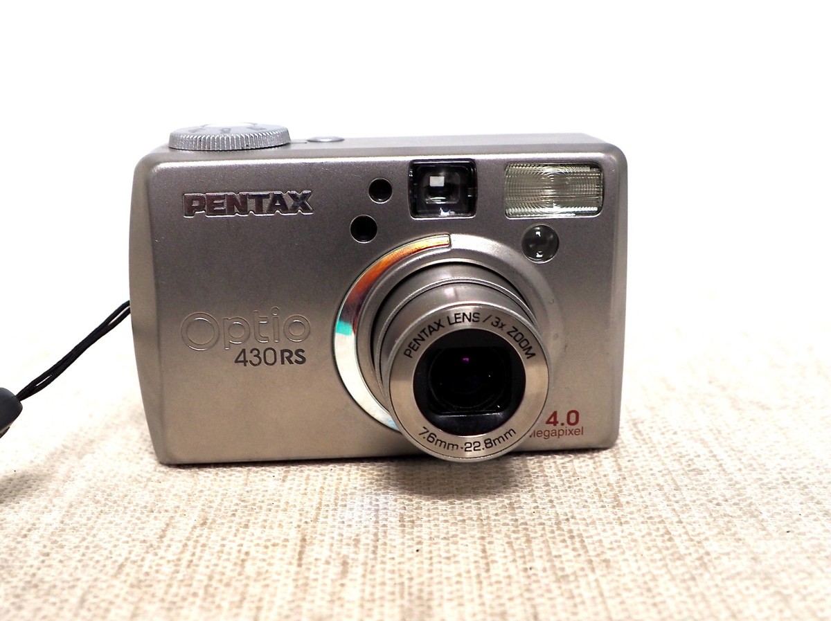Pentax Optio S5i 5.0MP Digital Camera - Silver for sale online