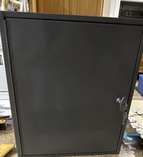 MMF industries 120 key metal storage box 2 Keys + 40 Tags Great For Used Car Lot