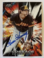 AUTOGRAPHED 2018 Topps Fire Base # 16 Goose Gossage - San Diego Padres Signed