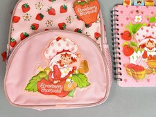 Strawberry Shortcake Mini Backpack  Journal Gift Set NEW NWT