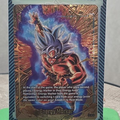 Dragon Ball 2nd Anniversary GOLD Energy Marker E-127 Ultra Instinct Goku