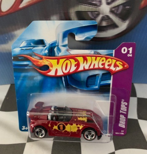 Hot Wheels 2007 Ragtops & Roadsters(Drop Tops)  081 Tantrum RED 3SP Short Card