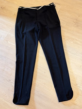 Windsor Stoffhose schwarz - Gr. 38 - schmales Bein
