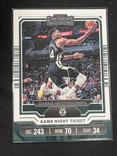 2023-24 Panini Contenders - Game Night Ticket #23 Giannis Antetokounmpo Bucks