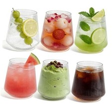 40 Pack 13.5oz Plastic Stemless Wine Glasses - Unbreakable BPA 40 PCS Clear