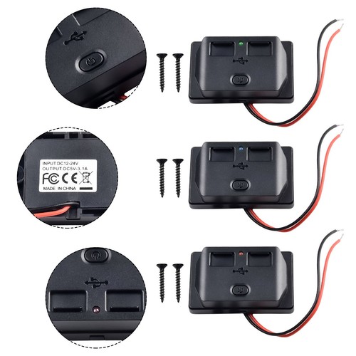Retrofits Double USB Prise de Charge Rapide pour Moto Bateau 3 1A Sortie Total - Photo 5 sur 31