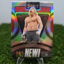 2024 Panini Select WWE - And New! Sami Zayn #7 Silver Prizm 