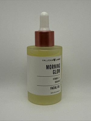 New VALJEAN LABS - MORNING GLOW - Facial Oil With Vitamin C & Squalane - 1.83 oz