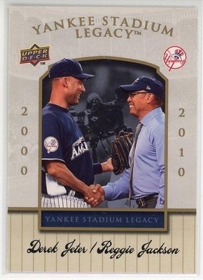 2008 Upper Deck Yankee Stadium Legacy Final Season Box Set #67 Jackson / Jeter