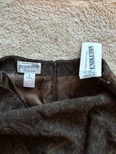 Vintage 1990s 100 Virgin Wool Lined Pendleton Skirt Sz 4 