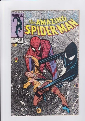 Amazing Spider-Man #258,  Nov. 1984, Black Suit Revealed As Symbiote VF/NM