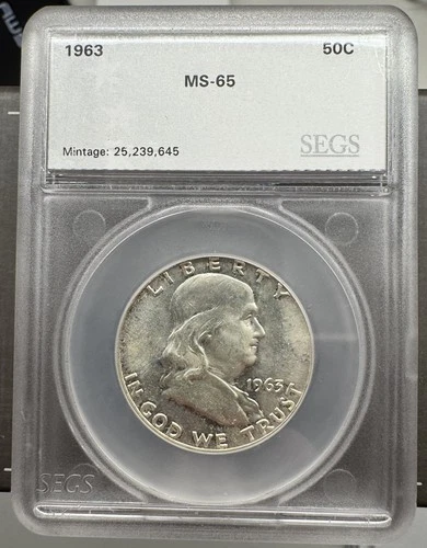 1963 Franklin Half Dollar - Mint State - GEM BU