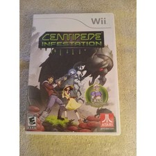 Centipede Infestation Nintendo Wii CIB Atari WayForward Action Game 2011