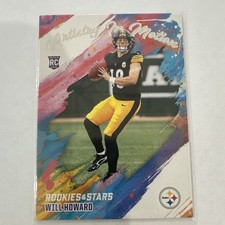 2025 Panini Rookies & Stars Rookie Will Howard #19 Steelers NFL Artistry