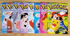 Pokemon The Electric Tales Of Pikachu 1- 8 Full Set Comic Viz Promo First Print