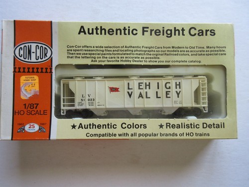 Kit HO tolva cubierta de 3 bahías Con-Cor Lehigh Valley LV 51023 #0001-009531 | Zustand: New