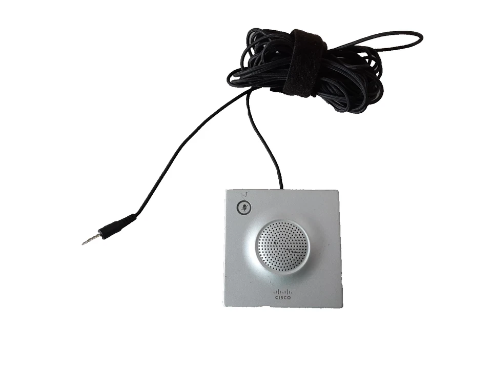 Lote de 2 - Micrófono de conferencia de mesa Cisco Tandberg TTC5-06 12V Foto 3 de 4