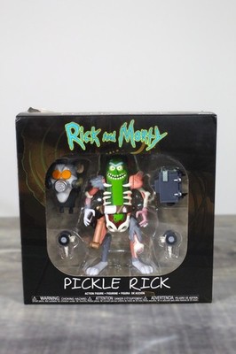 Funko Rick and Morty Pickle Rick Action Figure w/ Accessories New In Box