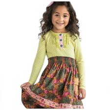 MATILDA JANE As A Princess Dress Make Believe Long Sleeve Autumn Floral, Size 8