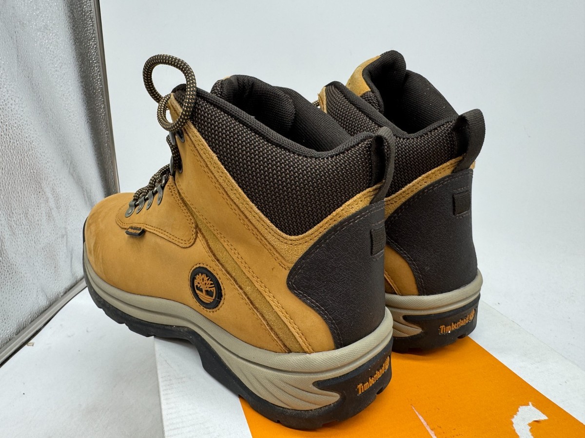 Timberland size 7M Wheat Nubuck Men’s Casual Hiking Boots with White Accents Timberland Men main image 4
