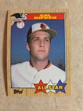 1987 Topps - All-Star Cal Ripken #609