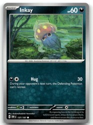 Inkay 137/197 Obsidian Flames Common