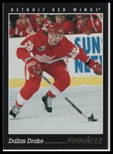 1993-94 Pinnacle #28 Dallas Drake