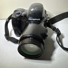 Olympus IS-3 DLX 35mm SLR Film Camera With 55mm Lens 35 - 180 Zoom READ DSCPT